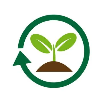 Plant icon vector Stock Illustration