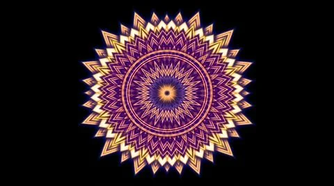 Plant mandala design Illustrazione stock
