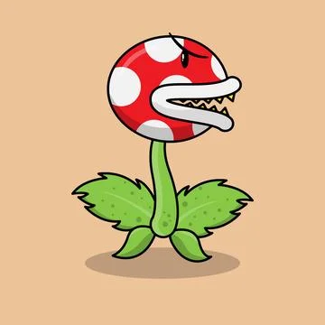 Plant Monster Enemy Stock Illustration