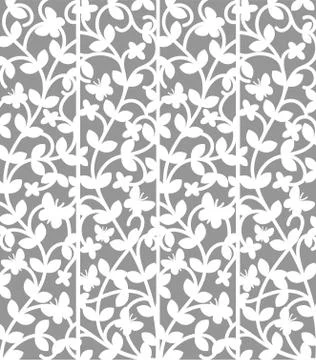 Plant pattern Illustrazione stock
