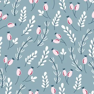Plant pattern Stock Illustration
