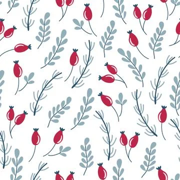 Plant pattern Stock Illustration