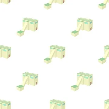 Plant pattern seamless vector Stockillustratie