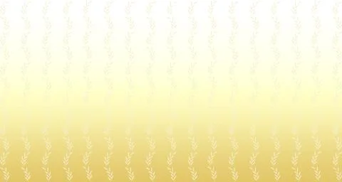 Plant pattern on soft gradient blur wallpaper Stock Illustration