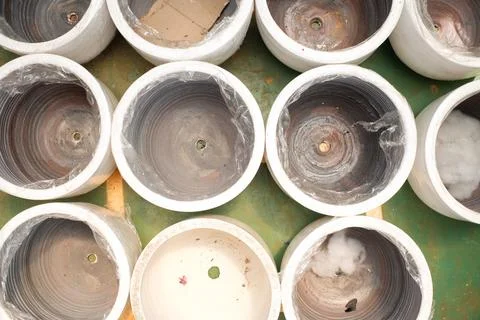 Plant Pot Texture Stock Photos