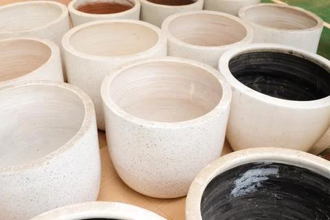 Plant Pot Texture Stock Photos