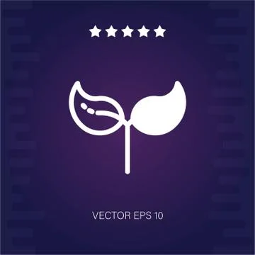 Plant vector icon Stock Illustration