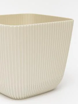 Planter pot top view empty 写真素材