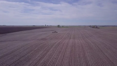 Planting Corn Scene 1 Stock Footage 74769771