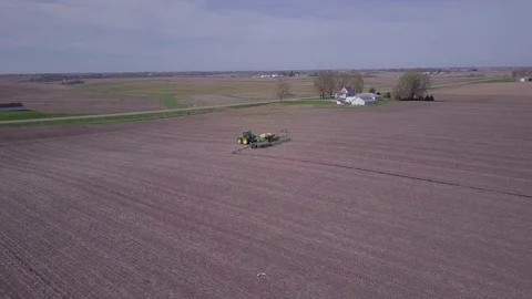Planting Crops 3 Stock Footage 74769756