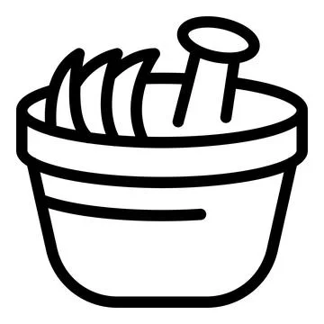 Planting a young tree sapling for arbor day icon Stock Illustration