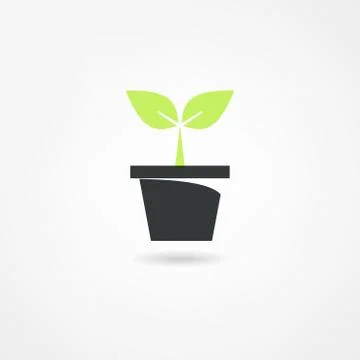 Plants icon Stock Illustration