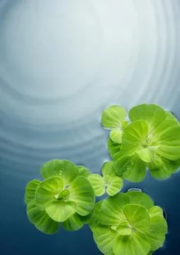 Plants on water Stock Photos