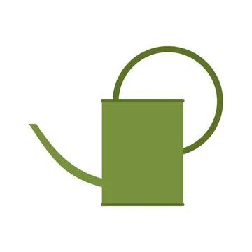 Plants watering can Illustration