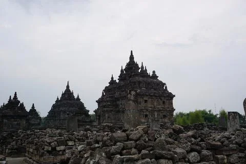 Plaosan Temple in Central Java Stock-Fotos