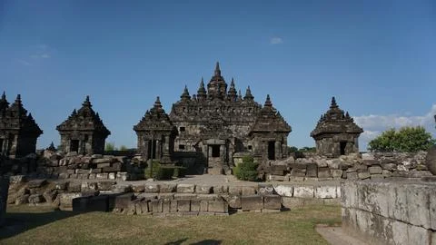 Plaosan Temple Foto stock