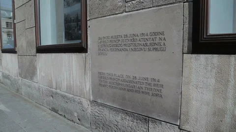 Plaque Stock Footage 36070948