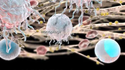 Plaque formation in the cardiovascular tract Stock Illustration