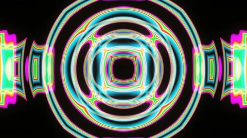 Plasma abstraction of a multi-colored flowing background. Video stock 194359917