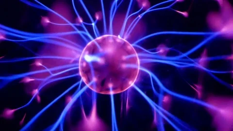 Plasma Ball 4K Video stock 77012613