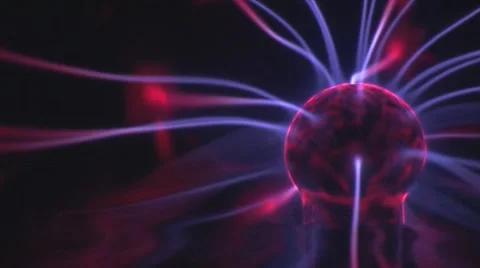 Plasma Ball - Close up Video stock 8826432
