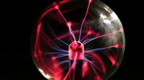Plasma Ball Close-Up  Video stock 58886501