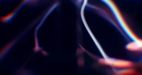 Plasma Ball. Experiments with Electricity. Flash Lightning 스톡 동영상 122512242