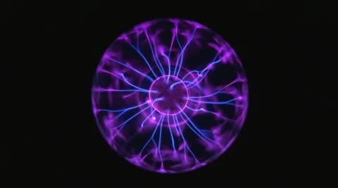 Plasma Ball Video stock 11373428