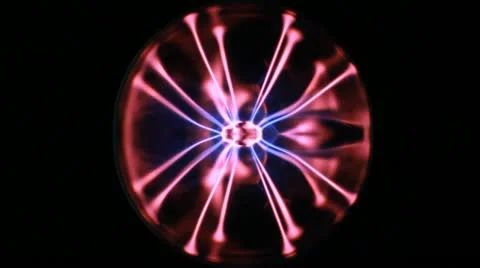 Plasma ball Stock Footage 11428616