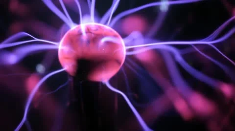 Plasma ball Stock Footage 22239662