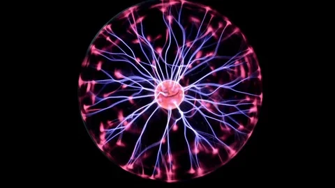 Plasma Ball Stock Footage 76794068