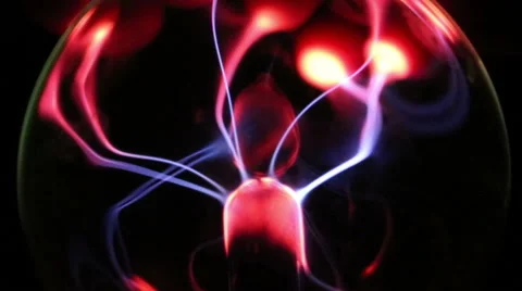 Plasma Ball Interaction  Stock-Footage 58886508