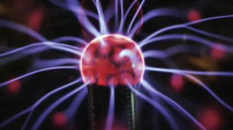 Plasma ball medium 4 Video stock 41689973