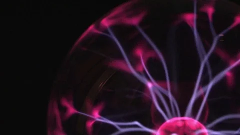Plasma ball - Plasmalampe Stock Footage 84195435