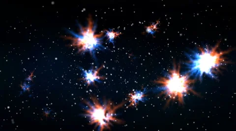 Plasma in cosmos, in space Stock Footage 67200808