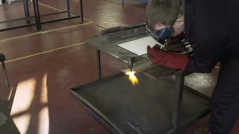 Plasma Cutter Stock Footage 151605218