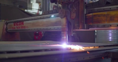 Plasma Cutter Stock Footage 200790311