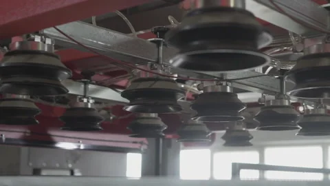 Plasma cutting on the factory Stock Footage 130744020
