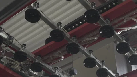 Plasma cutting on the factory Stock Footage 130744030