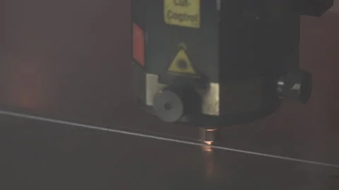 Plasma cutting on the factory Stock Footage 130744081