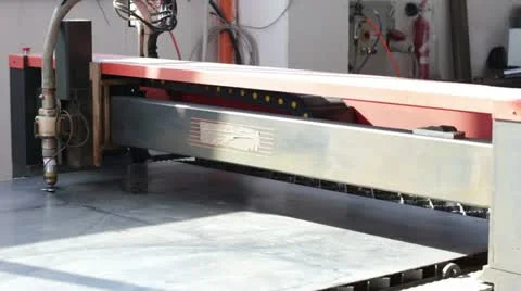 Plasma Cutting Machine Video stock 22179104