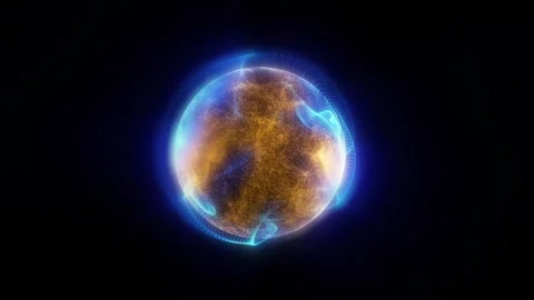 Plasma energy sphere Stock Footage 325577466