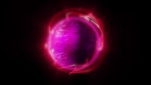 Plasma energy sphere Stock Footage 325578146
