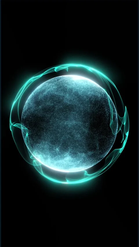 Plasma energy sphere Stock Footage 325579579