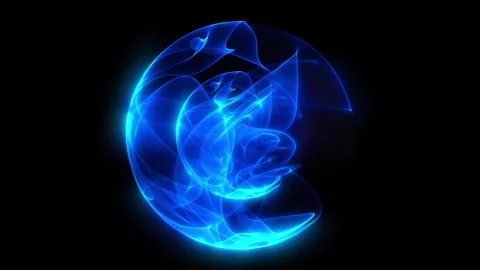 Plasma energy sphere Stock Footage 325579656