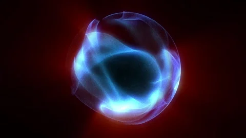 Plasma energy sphere Stock Footage 325580402