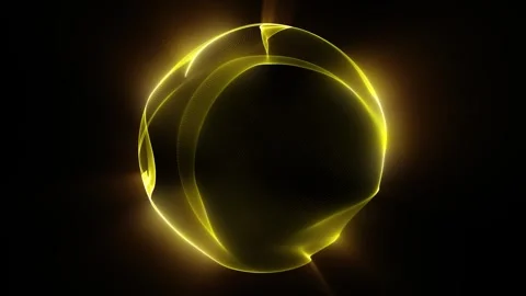 Plasma energy sphere Stock Footage 325581230