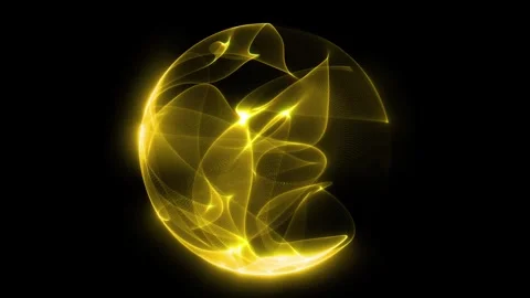 Plasma energy sphere Stock Footage 325583714