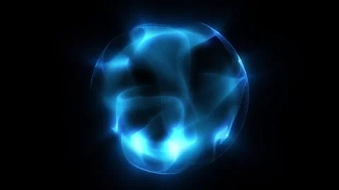 Plasma energy sphere Stock Footage 325584503