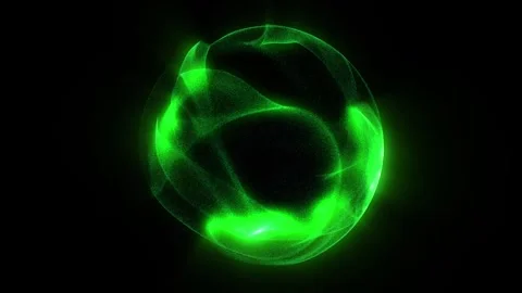 Plasma energy sphere Stock Footage 325584907